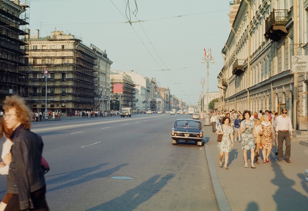 Avenida Névstky . San Petersburgo.