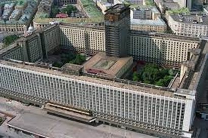 Hotel Rossiya, Moscú. 